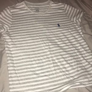 Striped Polo Tee